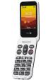 Obrázok pre Doro Leva L30 7,11 cm (2.8") 142,7 g Černá, Bílá Klasický telefon