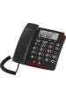 Obrázok pre amplicomms BigTel 50 Alarm Plus Duo Analogový telefon Identifikace volajícího Tmavě šedá