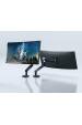 Obrázok pre Equip 650184 Držák/stojan na monitor 88,9 cm (35") Stůl Černá
