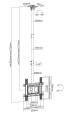 Obrázok pre Equip 650321 Držák na signage displej 177,8 cm (70") Černá