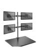 Obrázok pre Lindy 40659 Držák/stojan na monitor 71,1 cm (28") Stůl Černá