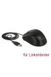 Obrázok pre DeLOCK 12548 myš Kancelář Pro leváky USB Typ-A Optický 2400 DPI