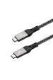 Obrázok pre Gembird CCBP-USB4-CMCM240-0.3M Prémiový nabíjecí a datový kabel USB4 typu C, 40 Gb/s, 240 W, 0.3 m