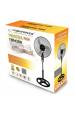Obrázok pre Esperanza EHF002KE, 16'' stojanový ventilátor, černošedý