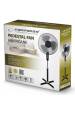 Obrázok pre Esperanza EHF001KE domácí ventilátor Černá, Chrom