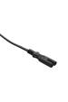 Obrázok pre Savio CL-100 napájecí kabel Černá 1,8 m IEC Type E (3.4 mm, 3.1 mm) IEC C7
