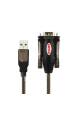 Obrázok pre UNITEK Y-105 sériový kabel Černá 1,5 m USB Typ-A DB-9