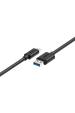 Obrázok pre UNITEK Y-C474BK USB kabel USB 3.2 Gen 1 (3.1 Gen 1) 1 m USB A USB C Černá