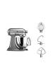 Obrázok pre KitchenAid 5KSM125ECU Stojací mixér 300 W Stříbrná