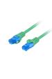 Obrázok pre LANBERG PATCHCORD S/FTP CAT.6A 20M ZELENÝ LSZH