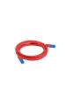 Obrázok pre LANBERG PATCHCORD S/FTP CAT.6A 0,5M ČERVENÝ LSZH