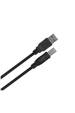 Obrázok pre Lanberg CA-USBA-11CC-0010-BK USB kabel 1 m 2.0 USB B Černá