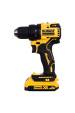 Obrázok pre DeWALT DCD708D2T-QW AKU/rázový šroubovák Černá, Žlutá 1650 ot/min