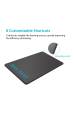 Obrázok pre HUION H950P grafický tablet 5080 lpi 220 x 137 mm USB Černá