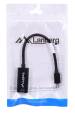 Obrázok pre Lanberg AD-0005-BK adaptér k video kabelům 0,2 m Mini DisplayPort HDMI Typ A (standardní) Černá