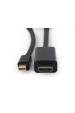 Obrázok pre Gembird *Mini DisplayPort cable to HDMI 4K 1.8m 1,8 m