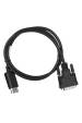 Obrázok pre Lanberg CA-DPDV-10CU-0010-BK adaptér k video kabelům 1 m DisplayPort DVI-D Černá