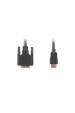 Obrázok pre Lanberg CA-HDDV-10CC-0018-BK adaptér k video kabelům 1,8 m HDMI Typ A (standardní) DVI-D Černá