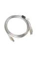 Obrázok pre Lanberg CA-USBA-12CC-0030-TR USB kabel USB 2.0 3 m USB B Průhledná