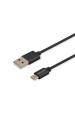Obrázok pre Savio CL-129 USB kabel 2 m USB 2.0 USB A USB C Černá
