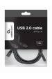 Obrázok pre Gembird Kabel / Adapter USB kabel USB 2.0 1,8 m USB A USB C Černá