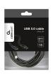 Obrázok pre Gembird CCP-USB3-AMCM-6 USB kabel USB 3.2 Gen 1 (3.1 Gen 1) 1,8 m USB C USB A Černá