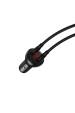 Obrázok pre Baseus autonabíječka s displejem, 2x USB, 4,8A, 24W (šedá)