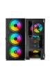Obrázok pre SAVIO PC skříně Raptor X1 ARGB Glass/Mesh Černá