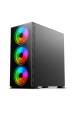 Obrázok pre SAVIO PC skříně Raptor X1 ARGB Glass/Mesh Černá