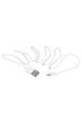 Obrázok pre SAVIO USB - micro USB kabel 1m CL-123