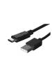 Obrázok pre Lanberg CA-USBO-20CU-0018-BK kabel USB 1,8 m USB 2.0 USB A USB C Černá
