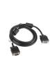 Obrázok pre Lanberg CA-VGAC-10CC-0018-B+ VGA kabel 1,8 m VGA (D-Sub) Černá