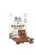 Obrázok pre BRIT Meat Jerky Coins Rabbit - pamlsek pro psa - 80g
