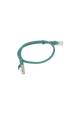 Obrázok pre Lanberg PCU5-10CC-0050-G síťový kabel Zelená 0,5 m Cat5e U/UTP (UTP)