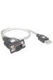 Obrázok pre Techly IDATA USB-SER-2T Kabel Průhledná 0,45 m USB Typ-A DB-9