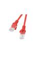 Obrázok pre LANBERG PATCHCORD RJ45 CAT. 5E UTP 1M RED