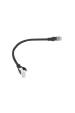 Obrázok pre Lanberg PCU6-10CC-0025-BK síťový kabel Černá 0,25 m Cat6 U/UTP (UTP)