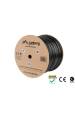 Obrázok pre Lanberg LCF6-21CU-0305-BK síťový kabel Černá 305 m Cat6 F/UTP (FTP) outdoor