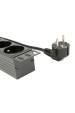 Obrázok pre EnerGenie EG-PDU-014-F Jednotka rozvaděče napájení (8 zásuvek FR, 1U, 16A, zástrčka Schuko, 3 m, černá barva)