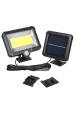 Obrázok pre Solární LED reflektor s detektorem pohybu Maclean Energy IP44, 5W, 400lm, 6000K studená bílá, lithiová baterie 1300 mAh, 5,5V DC MCE438