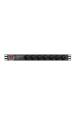 Obrázok pre LANBERG POWER STRIP RACK PDU 19" (1U, 16A, 7X 230V PL, 2m)