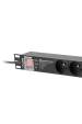 Obrázok pre LANBERG POWER STRIP RACK PDU 19" (1U, 16A, 7X 230V PL, 2m)