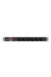Obrázok pre LANBERG POWER STRIP RACK PDU 19" (1U, 16A, 6X 230V PL, 2m)