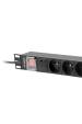 Obrázok pre LANBERG RACK PDU 19" (1U, 16A, 8X 230V EN, 2m) napájecí lišta