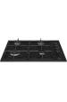 Obrázok pre Beko HIBG64120SB varná deska Černá Vestavěné 60 cm Plynový 4 zóna/zón
