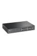 Obrázok pre TP-Link TL-SG1016PE Řízený L2 Gigabit Ethernet (10/100/1000) Podpora napájení po Ethernetu (PoE) 1U Černá