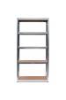 Obrázok pre Topeshop REGAŁ G9030 věšák na zahradní nářadí Volně stojící Pozinkovaná ocel, MDF
