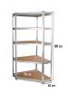 Obrázok pre Kovový rohový regál G9040 40cm