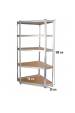 Obrázok pre Kovový rohový regál GC9030 30 cm