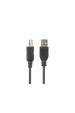 Obrázok pre Lanberg CA-USBA-15CU-0010-BK kabel USB 1m 2.0 USB A->USB-B Černá